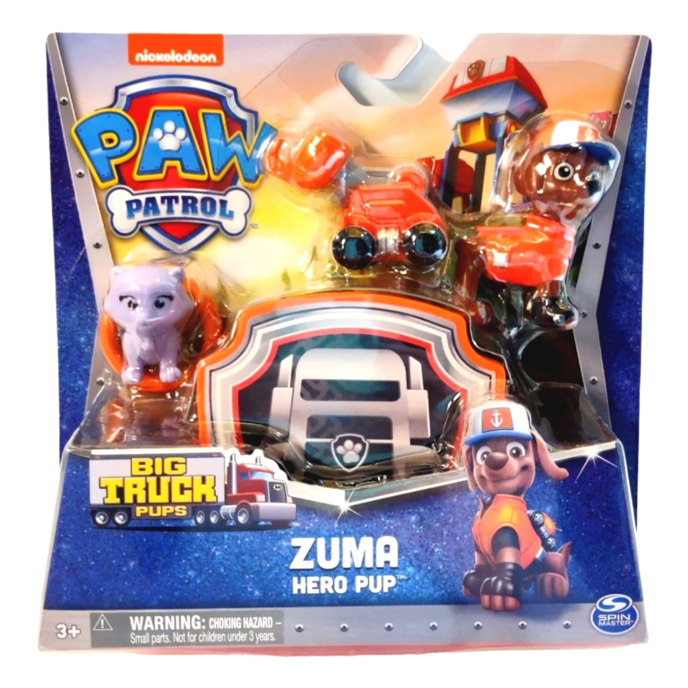 Paw Patrol Big Truck Pups Zuma Hero Pup Toy Collectible